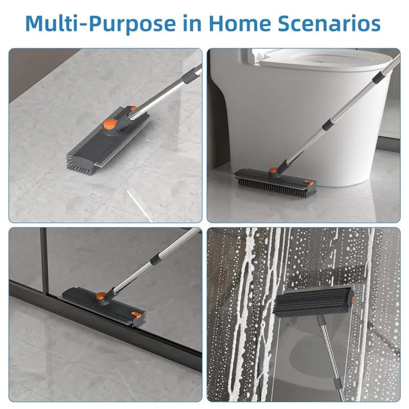 🔥Limited-time 50% off⏰3-in-1 Scrape and Heavy-Duty Stiff Bristle Scrubber Brush