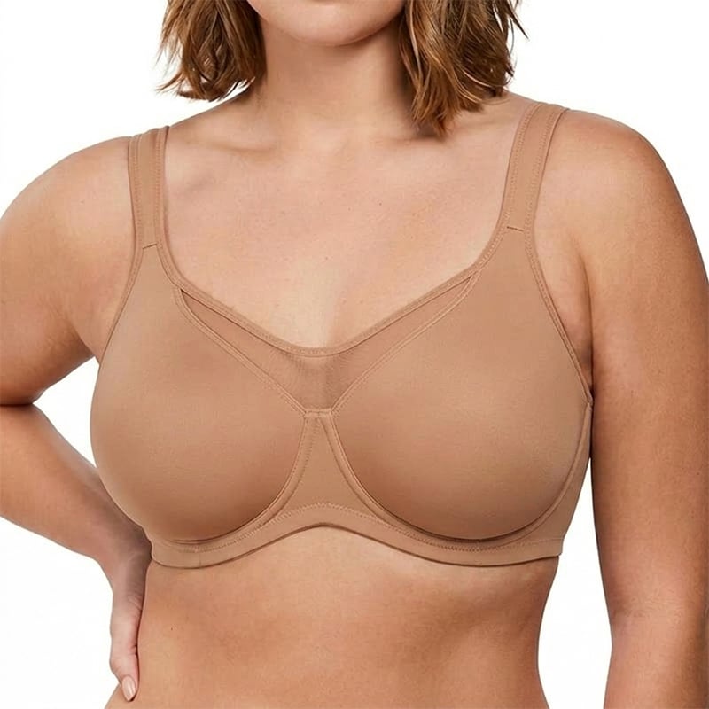 🔥Limited-time 50% off⏰Women's Elegant Sheer Full Coverage Minimizer Bra💗