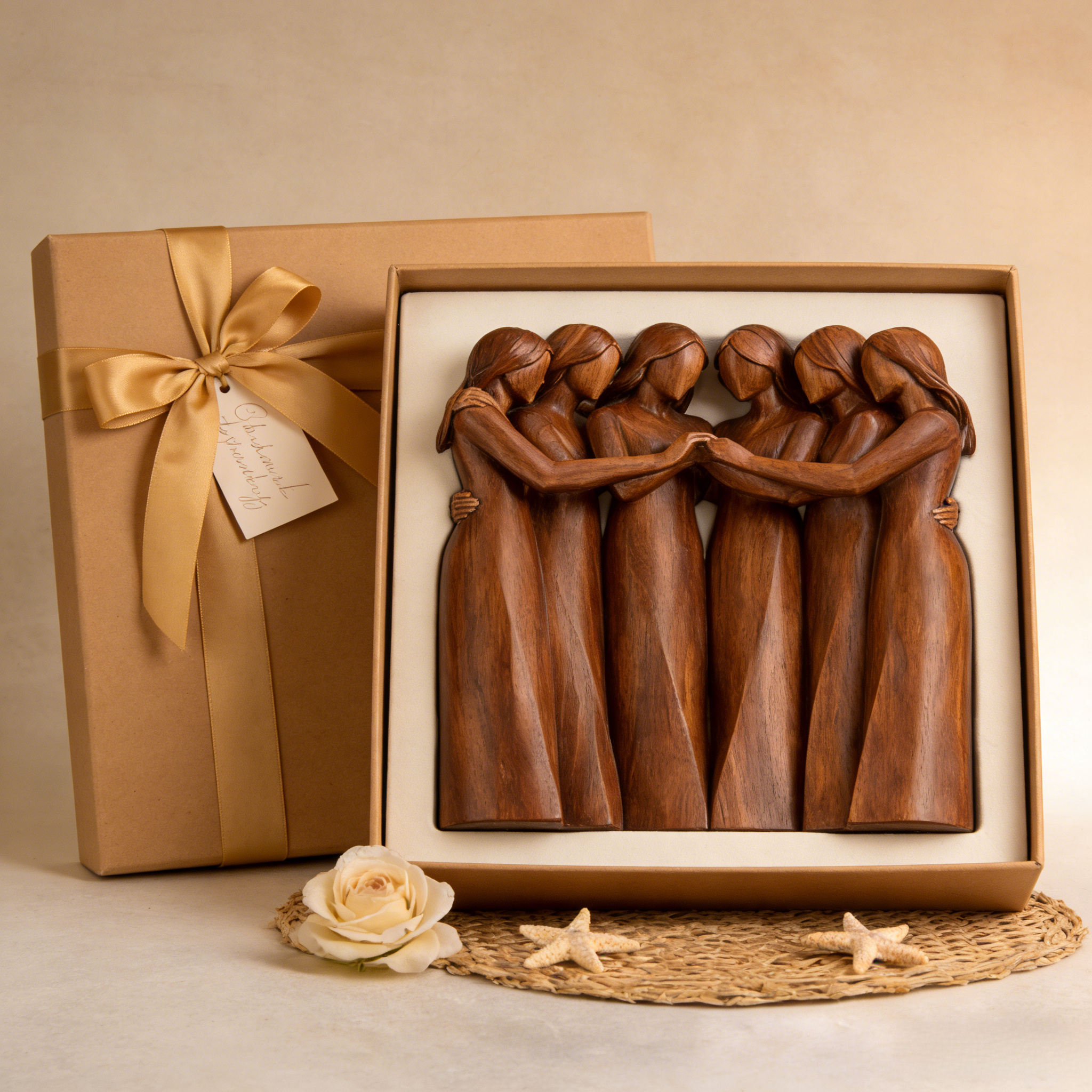 Independence Day Special Sale 50% OFF Celebrates Friendships Sisters Sculpture