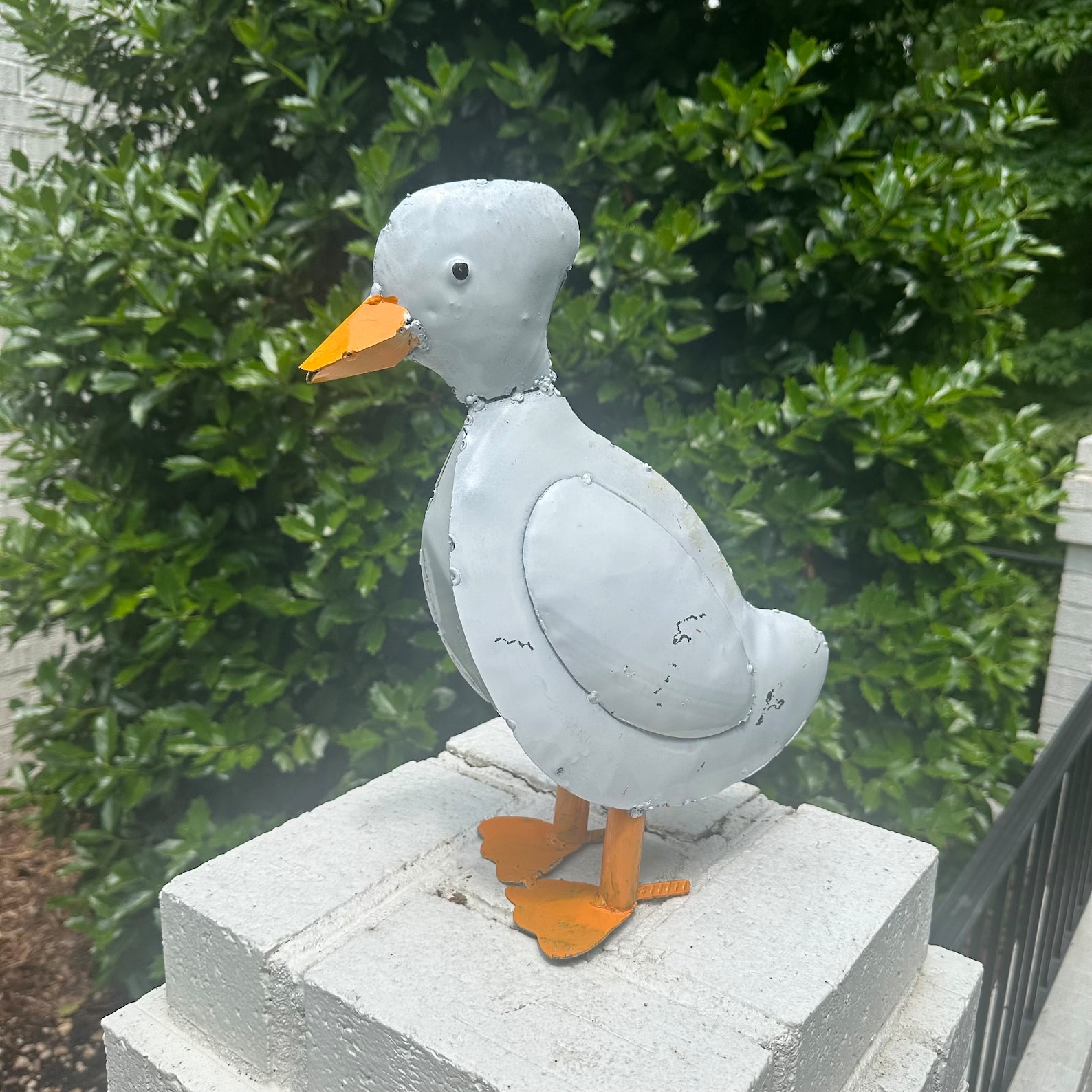 Duck-Mini-Metal-Garden-Yard Art