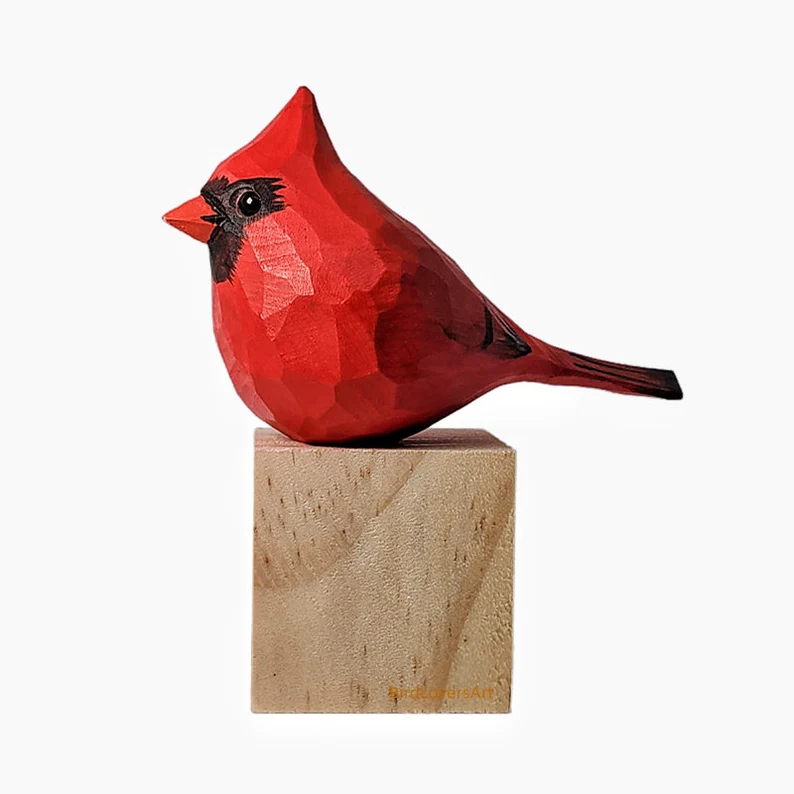 Woodcarving Bird | Woodcarving Art | Hand-painted Art