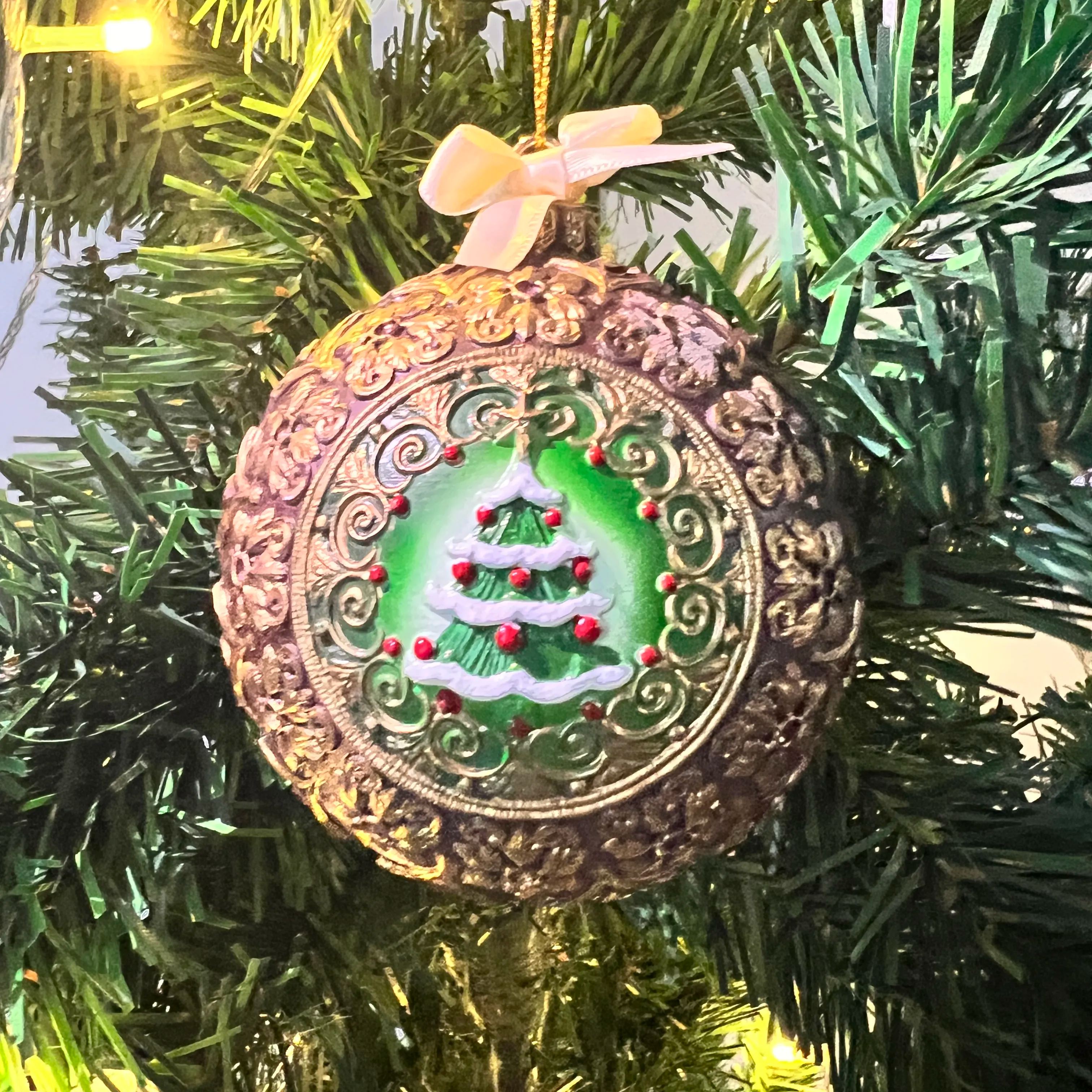 🎄Fairytale Planet Painted Ornaments | Christmas tree decorations | Hand-painted art