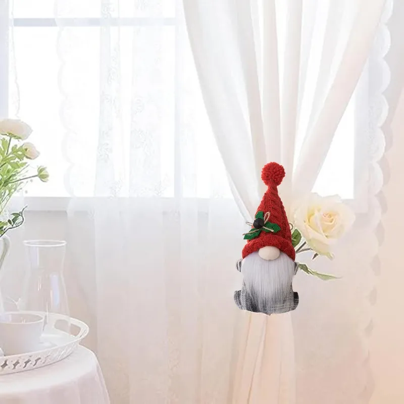 🎅Christmas Curtains Tie Back Holder