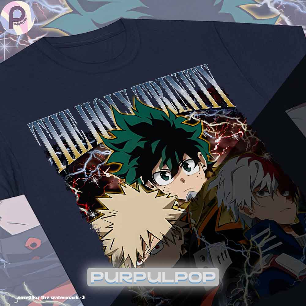 Bakugo Deku Shoto My Hero Academia MHA Shirt