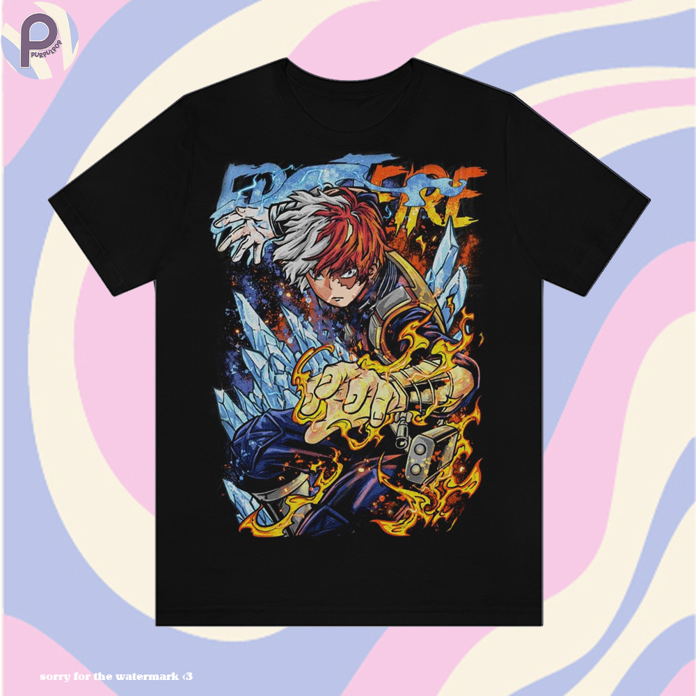 Shoto Todoroki My Hero Academia MHA Vintage Shirt