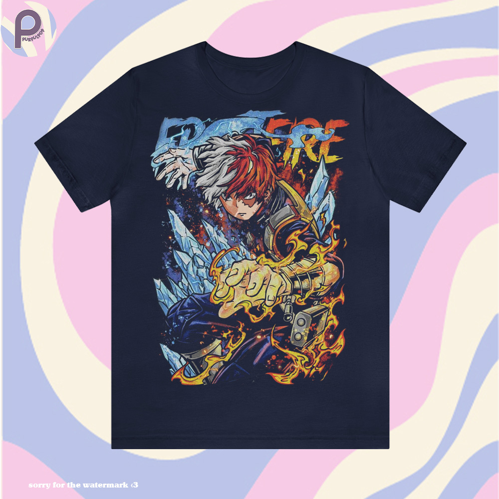 Shoto Todoroki My Hero Academia MHA Vintage Shirt