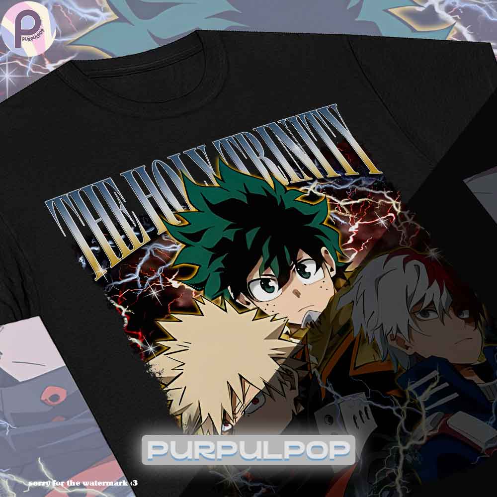 Bakugo Deku Shoto My Hero Academia MHA Shirt