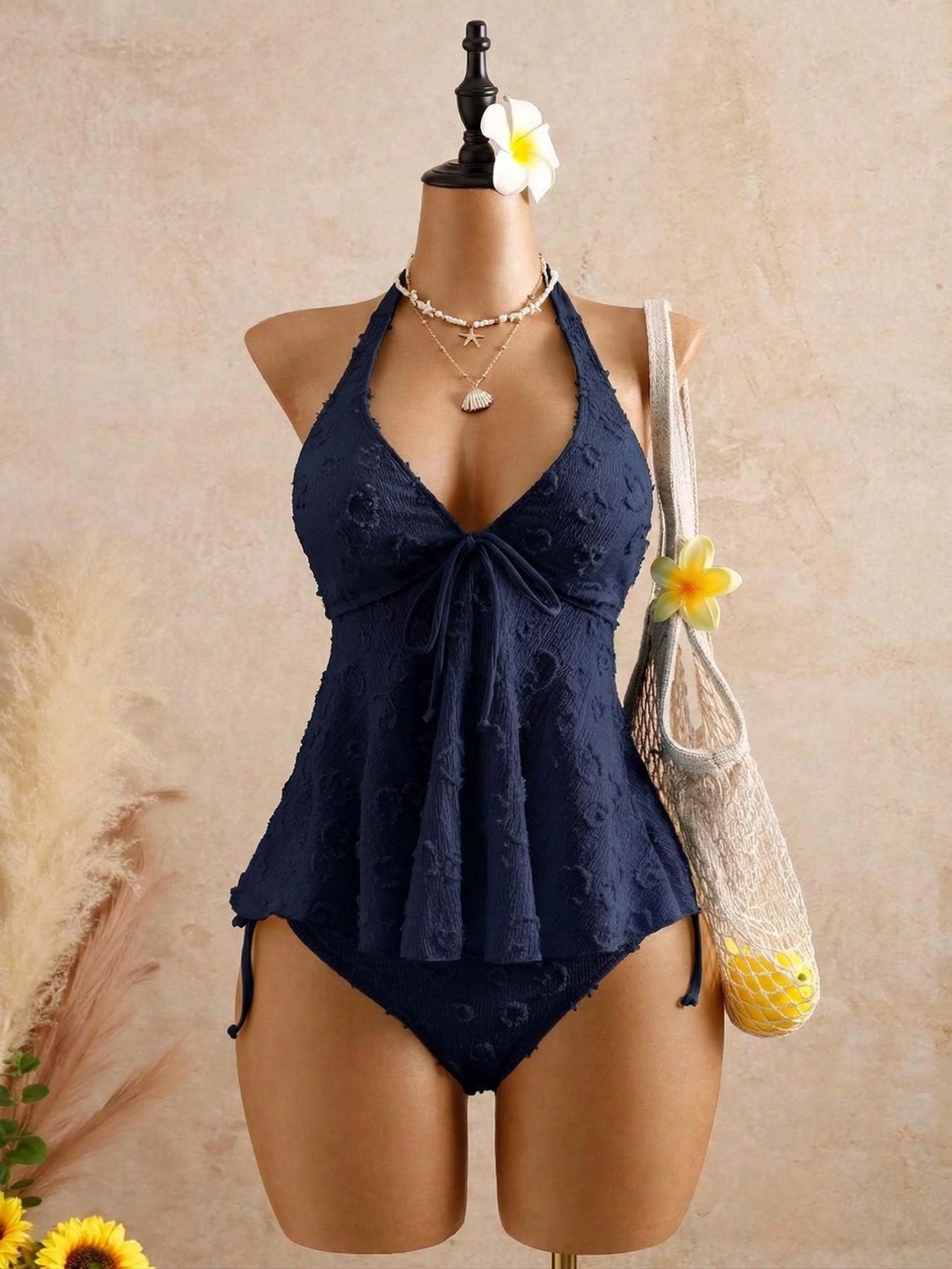 Women's Fashion Tankini Set, Summer Tankinis Set, Stylish Two-Piece Swimwear, Comfortable Beachwear, Swimsuit, Perfect for Pool Parties and Vacations Women's Fashion Tankini Set, Summer Tankinis Set, Stylish Two-Piece Swimwear, Comfortable Beachwear, Swimsuit, Perfect for Pool Parties and Vacations