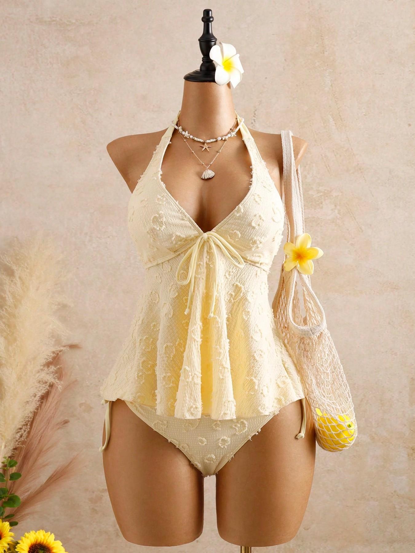 Women's Fashion Tankini Set, Summer Tankinis Set, Stylish Two-Piece Swimwear, Comfortable Beachwear, Swimsuit, Perfect for Pool Parties and Vacations Women's Fashion Tankini Set, Summer Tankinis Set, Stylish Two-Piece Swimwear, Comfortable Beachwear, Swimsuit, Perfect for Pool Parties and Vacations