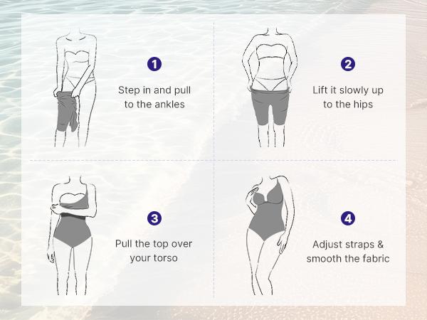 Shapellx Women's Smart Sculpt Shaping Swimsuit U-Ring Cut Out Slimming Swimwear One Piece Tummy Tucking Bathing Suit Shapellx Women's Smart Sculpt Shaping Swimsuit U-Ring Cut Out Slimming Swimwear One Piece Tummy Tucking Bathing Suit