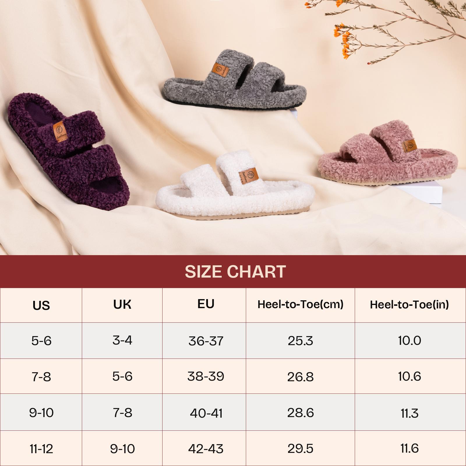 EverFoams Women's Fuzzy Open-Toe Slippers – Stylish Classic Slides with Soft Memory Foam, Non-Slip Rubber Sole, Perfect Cozy Footwear,Girl Fur Flipflop Walking Shoes Fluffy Modern Sleeper Slip On Clog EverFoams Women's Fuzzy Open-Toe Slippers – Stylish Classic Slides with Soft Memory Foam, Non-Slip Rubber Sole, Perfect Cozy Footwear,Girl Fur Flipflop Walking Shoes Fluffy Modern Sleeper Slip On Clog
