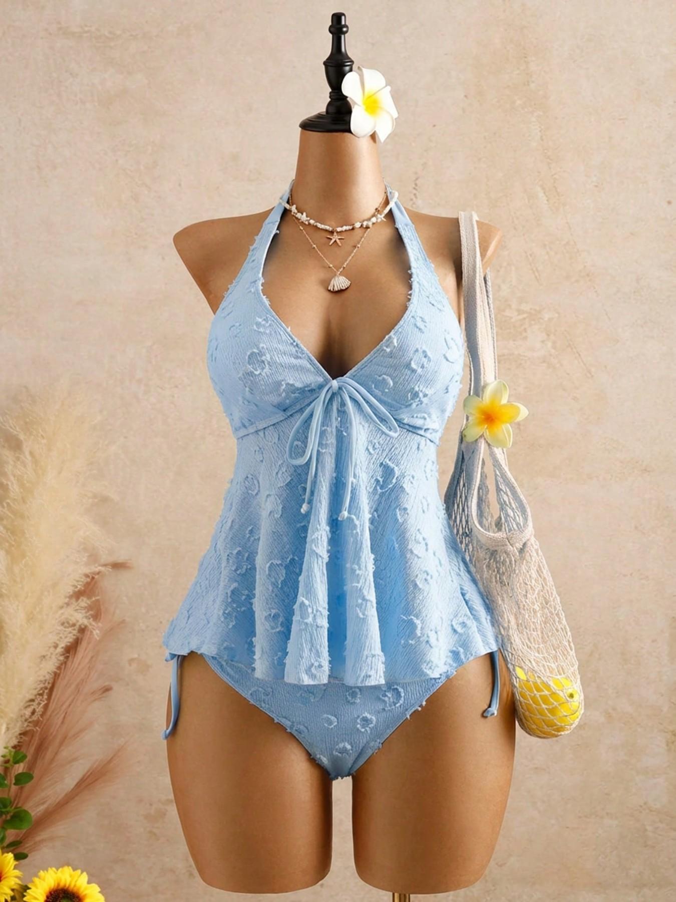 Women's Fashion Tankini Set, Summer Tankinis Set, Stylish Two-Piece Swimwear, Comfortable Beachwear, Swimsuit, Perfect for Pool Parties and Vacations Women's Fashion Tankini Set, Summer Tankinis Set, Stylish Two-Piece Swimwear, Comfortable Beachwear, Swimsuit, Perfect for Pool Parties and Vacations
