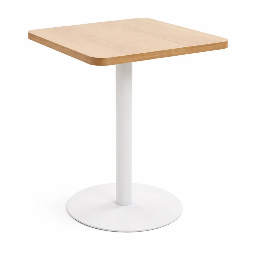 Moderner Bistrotisch 60x60 cm aus MDF für Wohnzimmer und Esszimmer