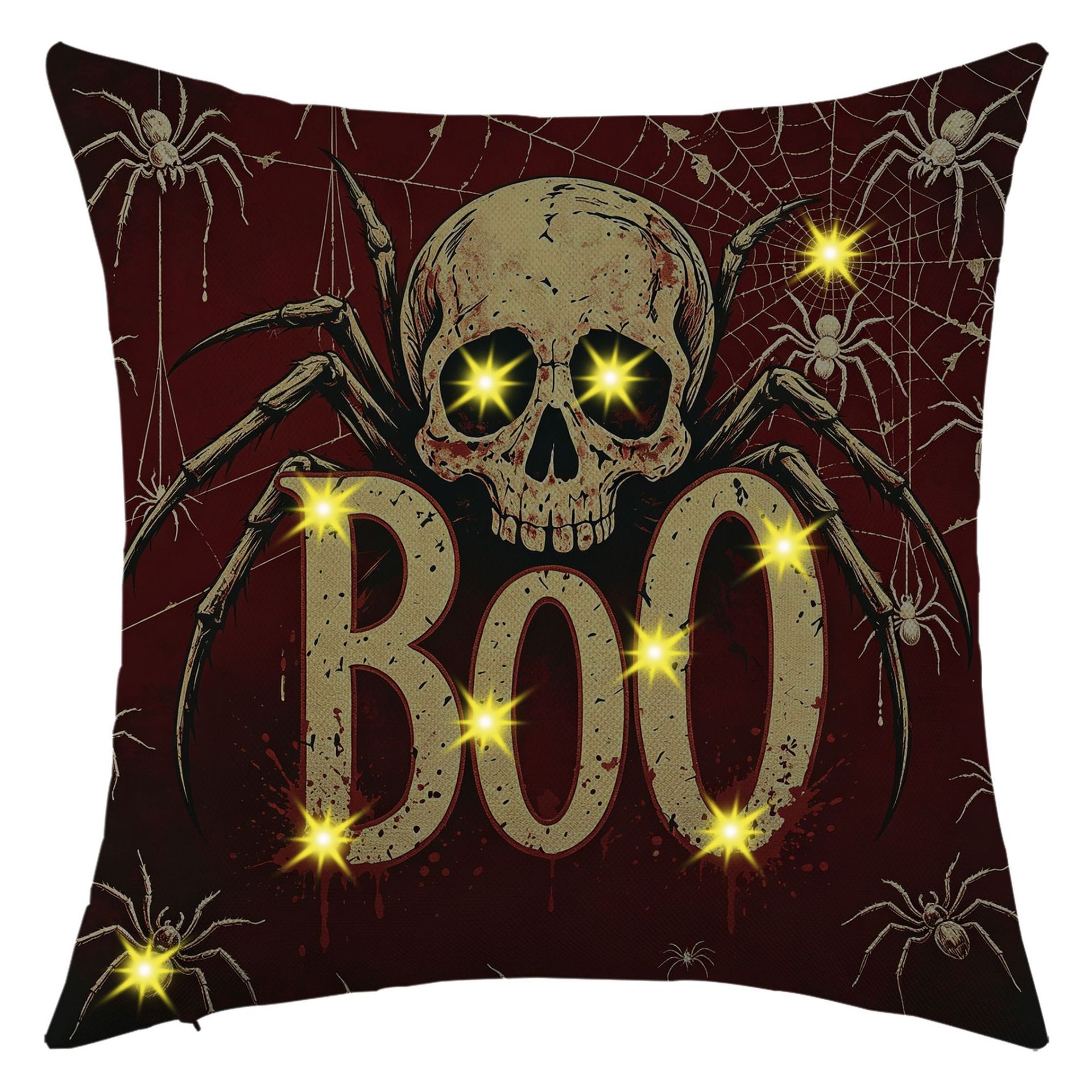 HALLOWEEN Statement Glow Pillow — Dark Edition