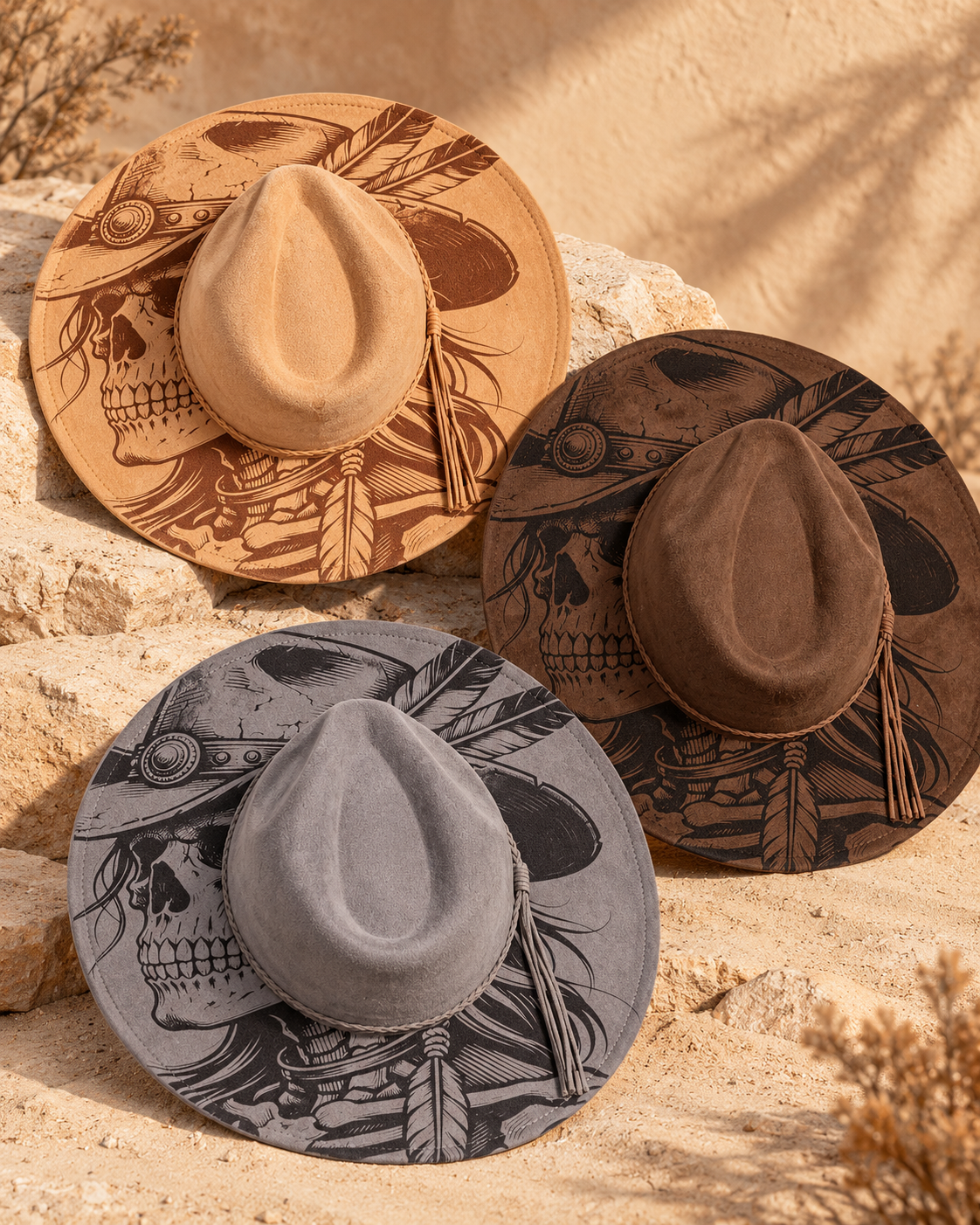 Three Earthy Colors Scene Collection
