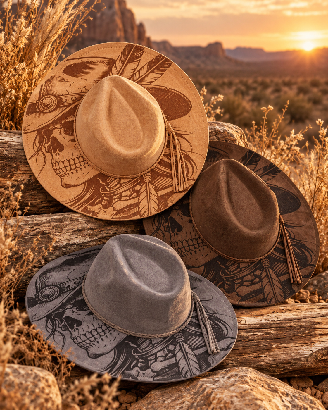 Rustic Collection Western Scene