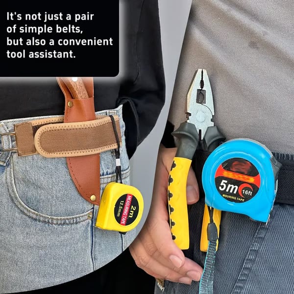 Say Goodbye to Uncomfortable Traditional Belts Forever - 🔥No Buckle Elastic Belt