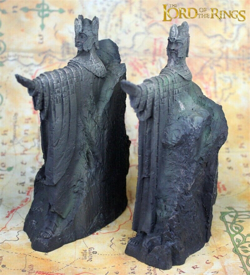 Third Gate of Gondor Argonath Statue Bookends