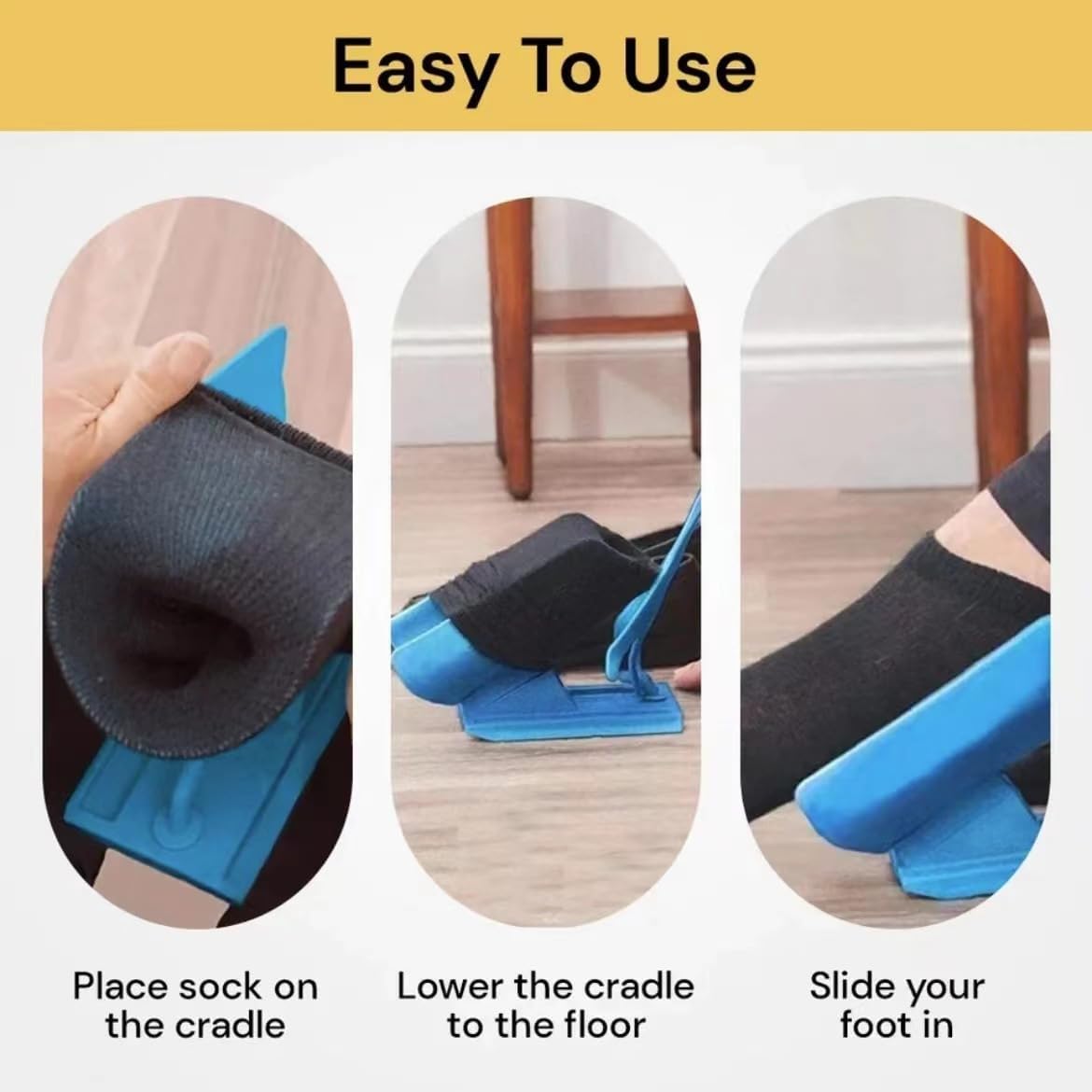 🔥🔥Sock Aid Tool for Easy Sock Application and Removal