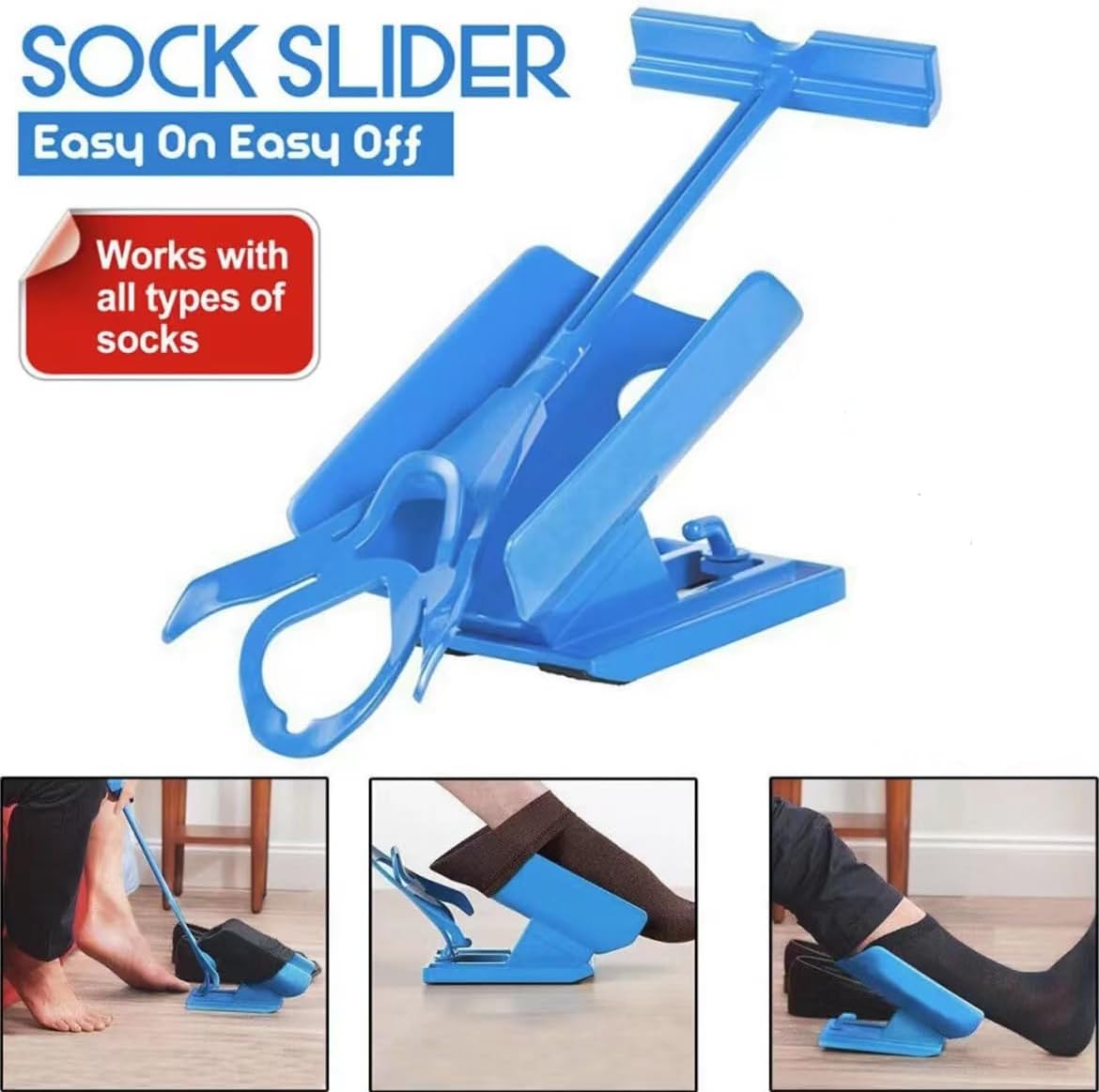 🔥🔥Sock Aid Tool for Easy Sock Application and Removal