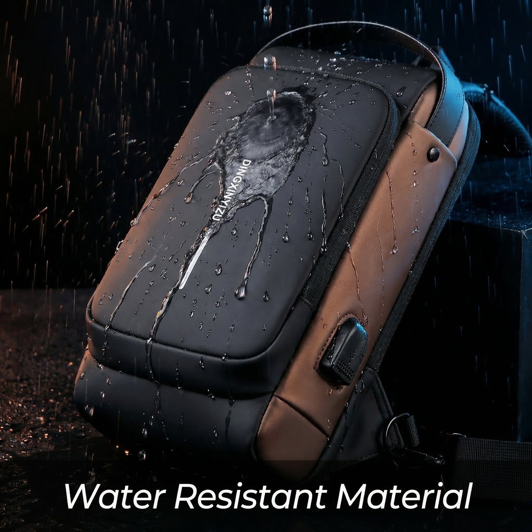50% OFF🔥Anti-Theft Cross Body Bag With USB Charging (Cable Included)👜