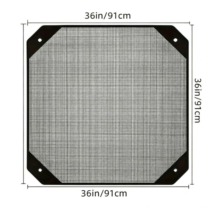 PVC Outdoor Air Conditioner Cover – Waterproof Dustproof Breathable Mesh Ventilation Protector for Window & Split AC Units