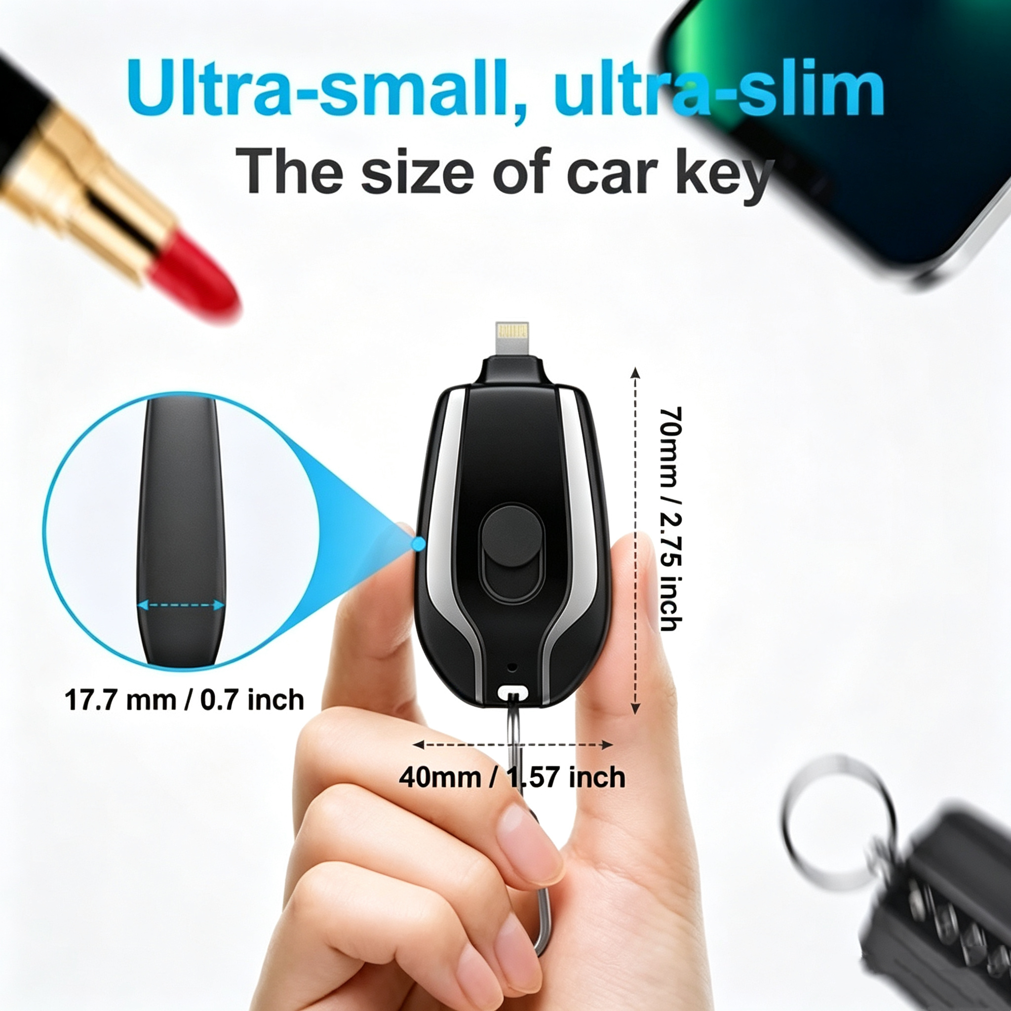 Mini-Powerbank 1200 mAh