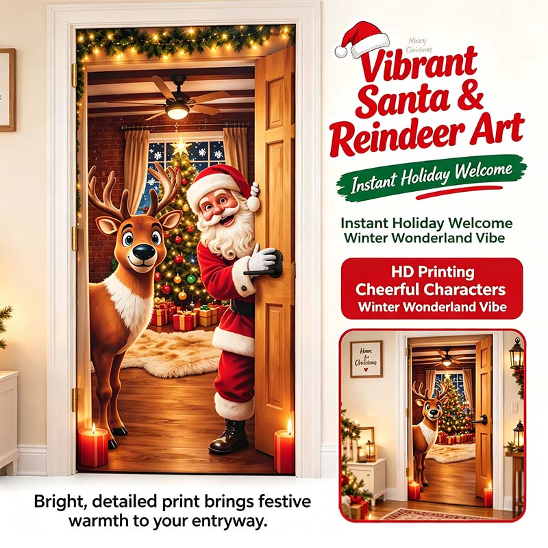 Holiday Door Cover Setup Guide