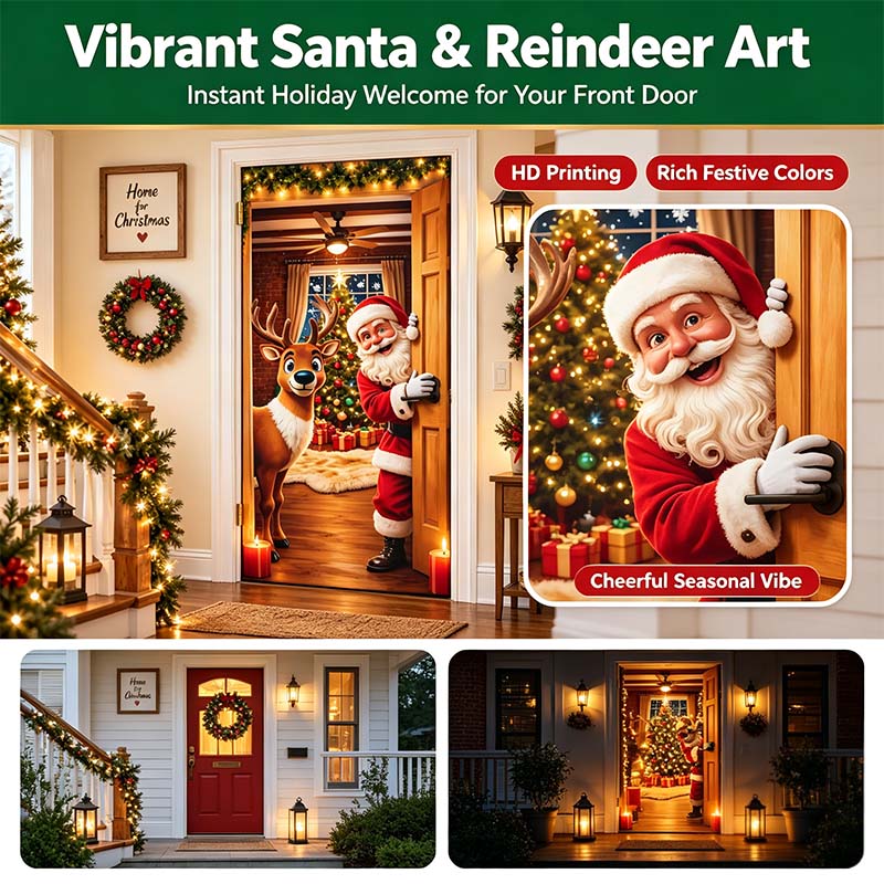 Holiday Door Cover Collection Styles