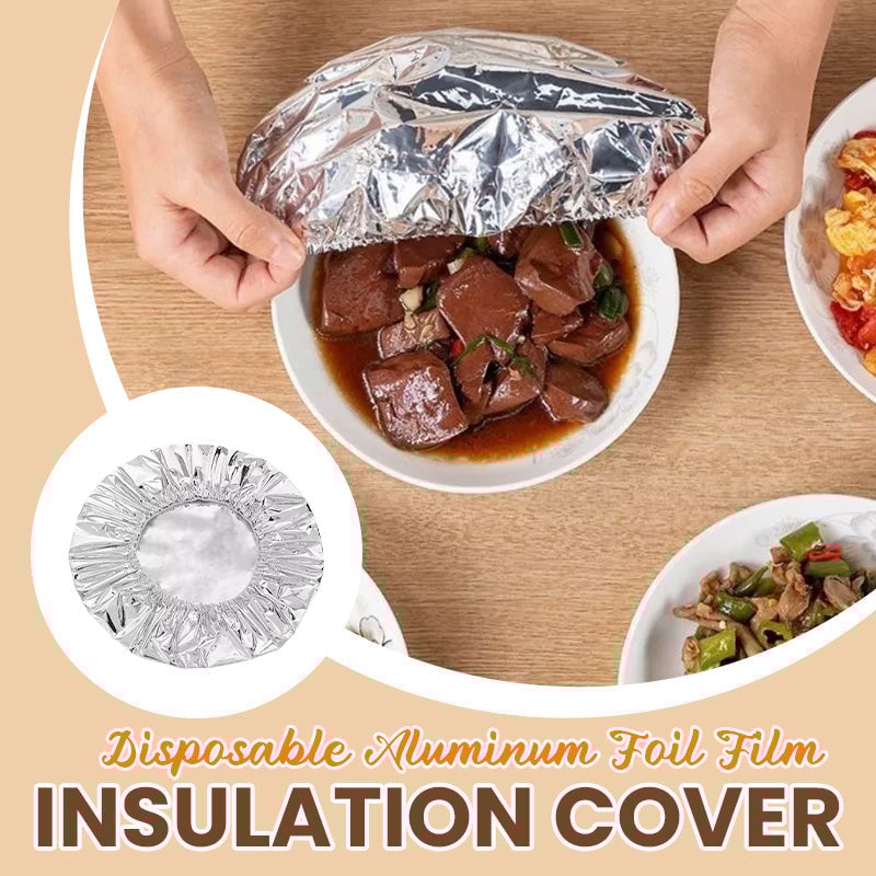 Aluminum foil insulation cover