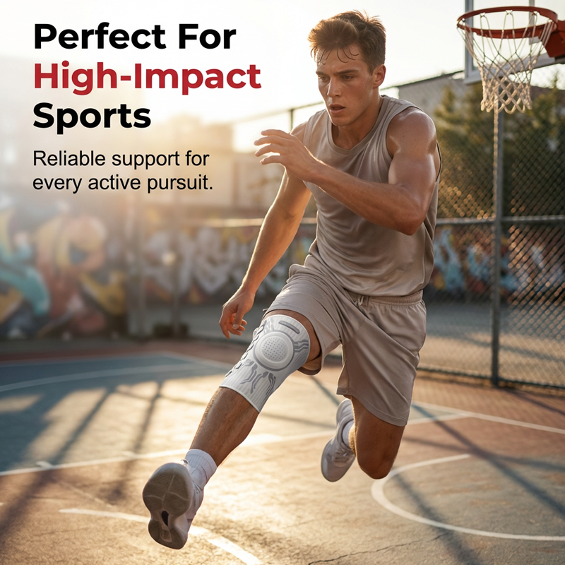 Smart Knee Brace with Adjustable Compression Knob🦵