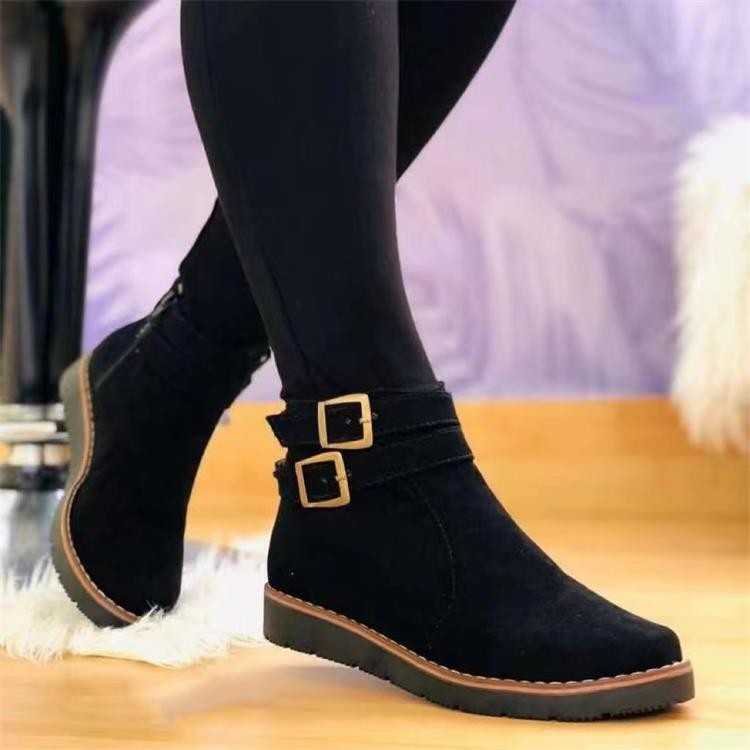 Women’s Vintage Ankle Boots – Stylish Fall & Winter Comfort Boots