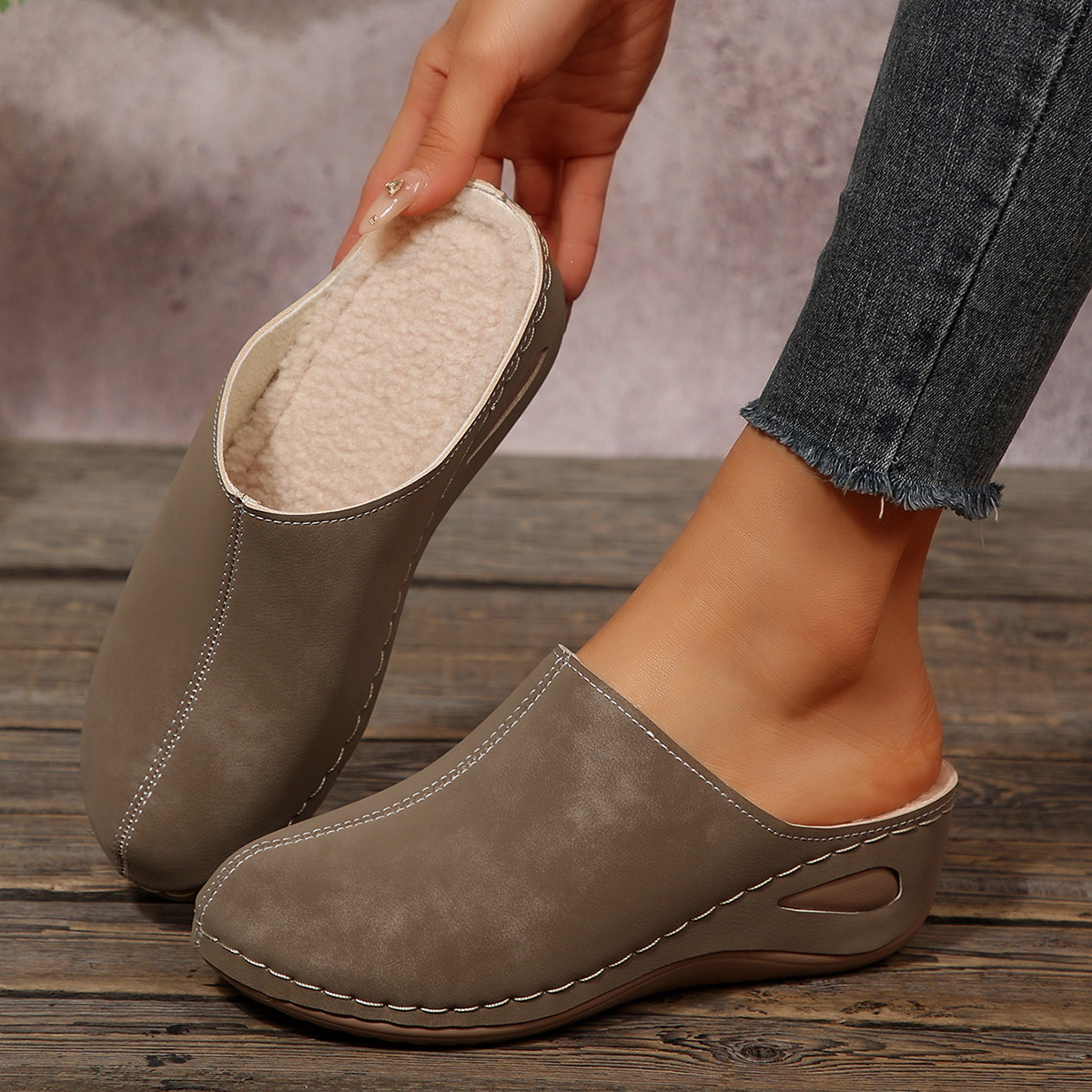 Women's Warm Winter Shoes – Soft Plush Lined Comfort Shoes