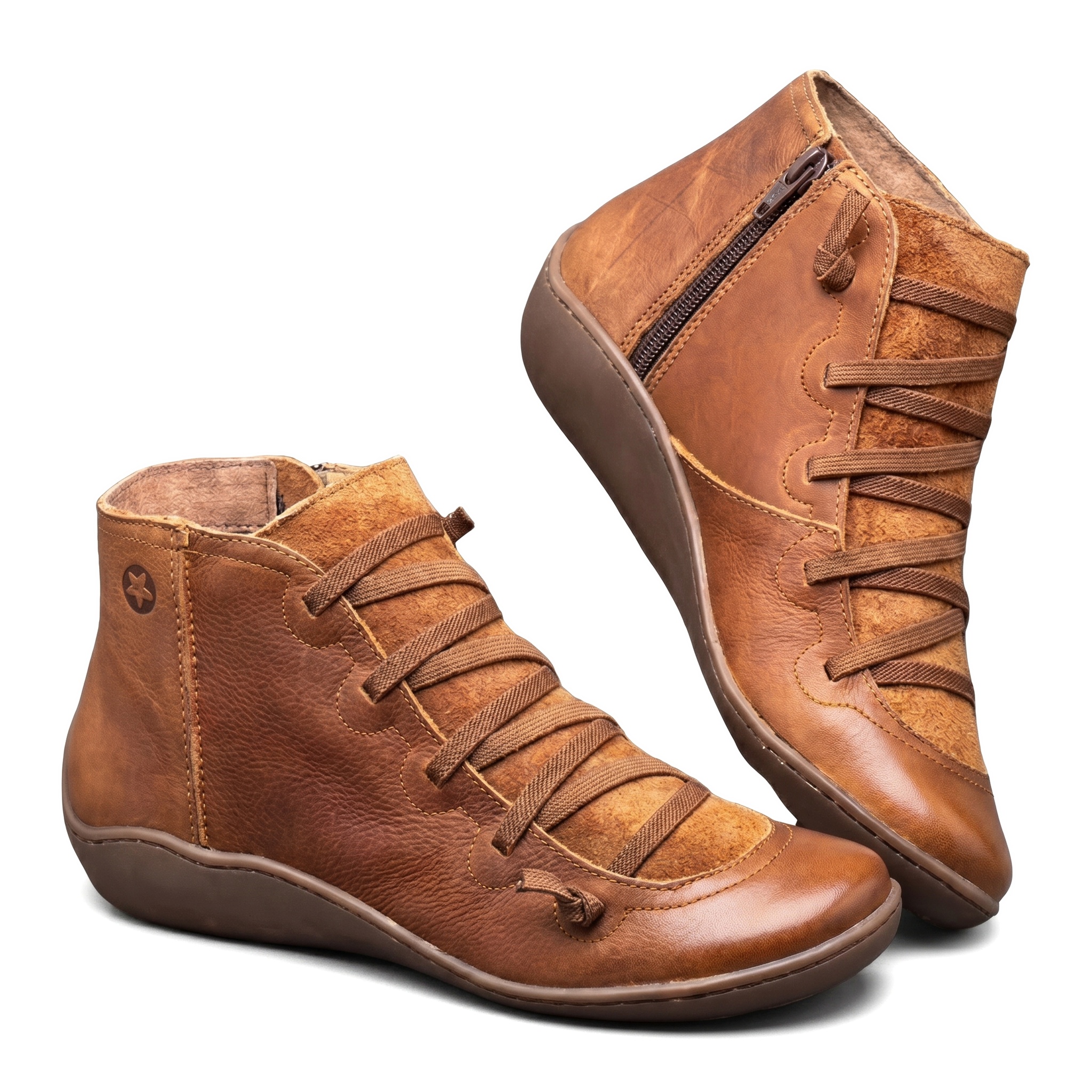 Women’s Vintage Comfort Ankle Boots