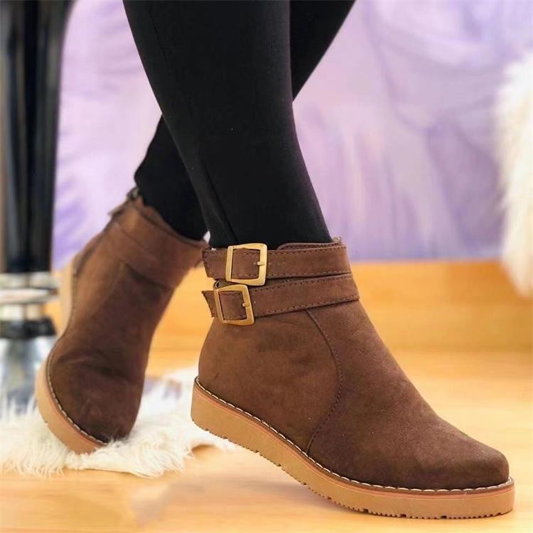 Women’s Vintage Ankle Boots – Stylish Fall & Winter Comfort Boots