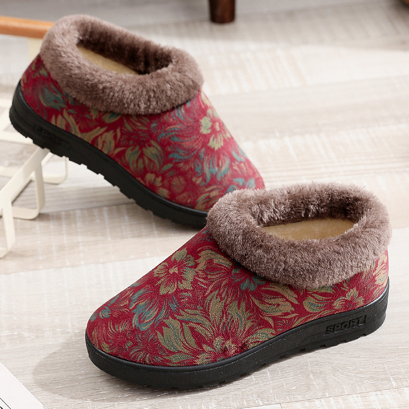 Women’s Winter Warm House Shoes – Thick Lining, Warm & Easy to Walk In