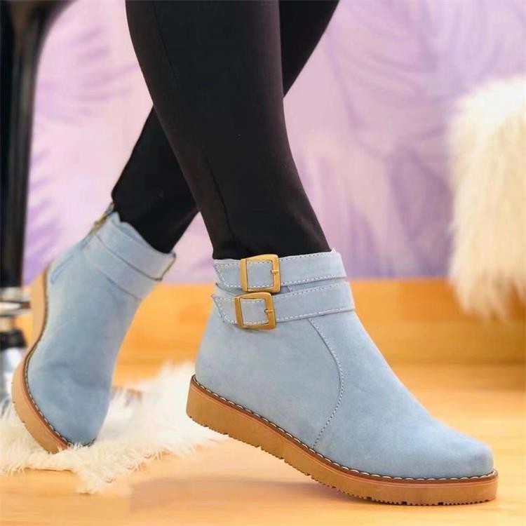 Women’s Vintage Ankle Boots – Stylish Fall & Winter Comfort Boots