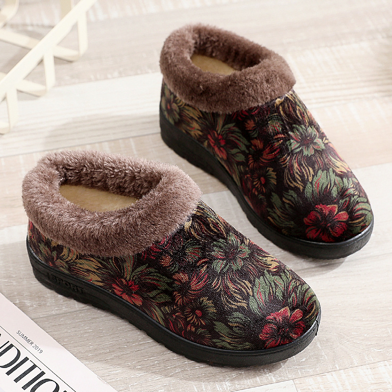 Women’s Winter Warm House Shoes – Thick Lining, Warm & Easy to Walk In