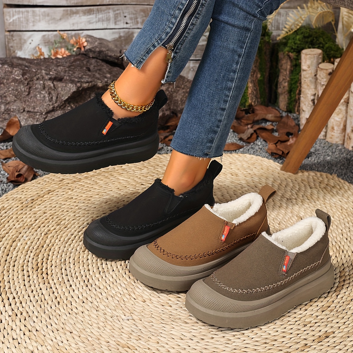 Classic Winter Comfort Shoes for Women – Soft, Warm & Durable Design