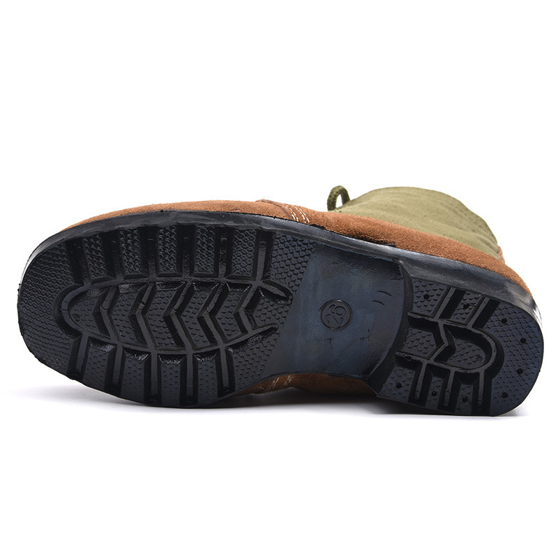 Women’s Winter Farm & Ranch Boots – Warm Wool-Lined Leather Boots with Slip-Resistant Sole