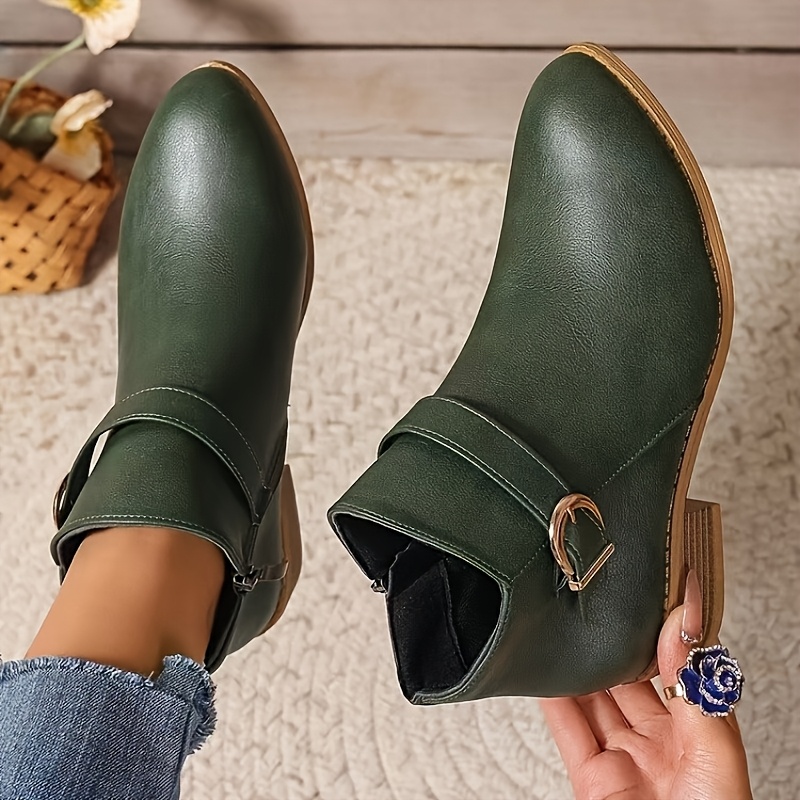 Women’s Vintage Ankle Boots– Comfortable Everyday Boots for Fall & Winter