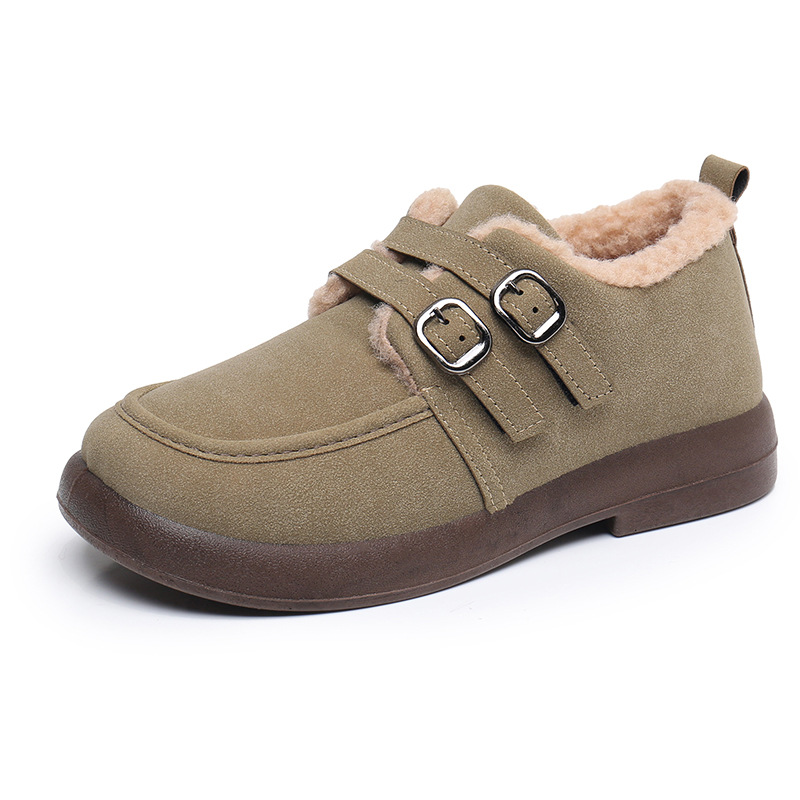 Women’s Warm Winter Shoes – Flat, Fur Lined & Anti-Slip for All-Day Comfort