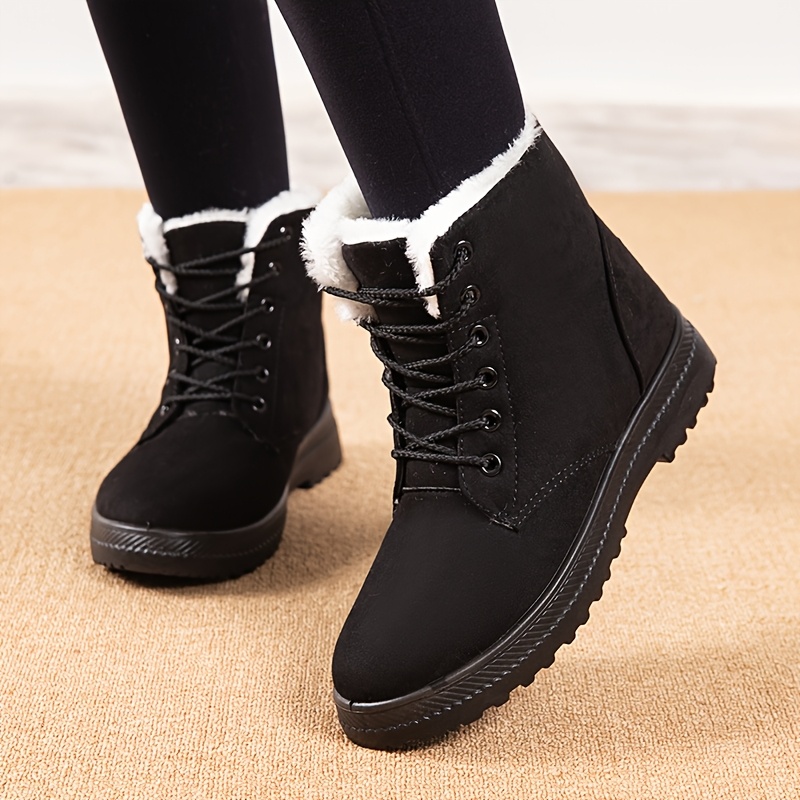 Women’s Warm Winter Snow Boots – Cozy, Non-Slip Boots for Cold Weather