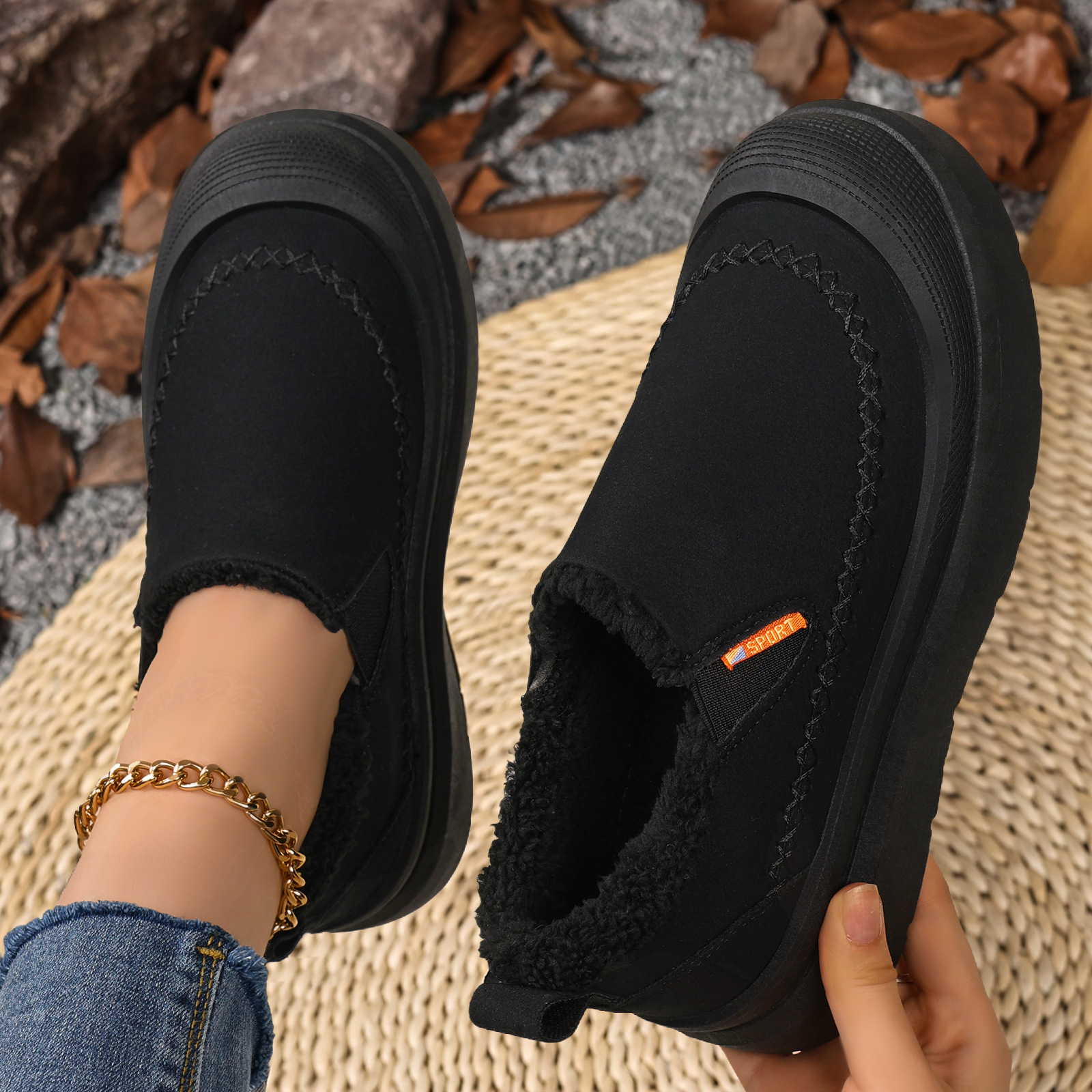 Women’s Warm Fall & Winter Shoes – Comfortable Casual Walking Footwear
