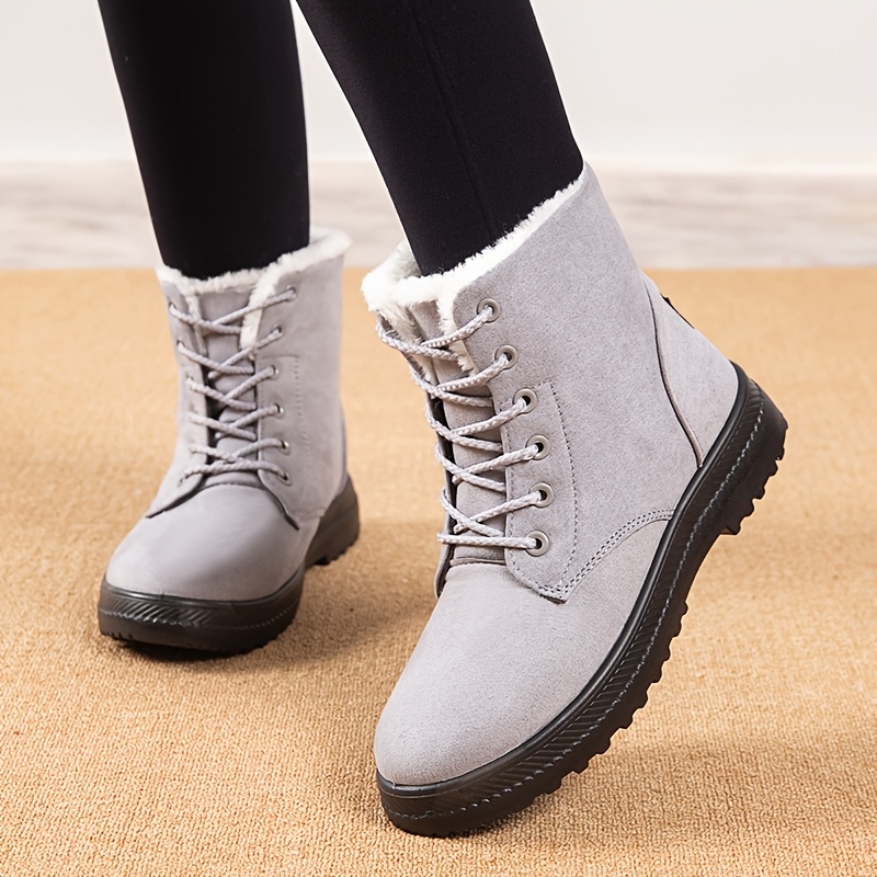 Women’s Warm Winter Snow Boots – Cozy, Non-Slip Boots for Cold Weather