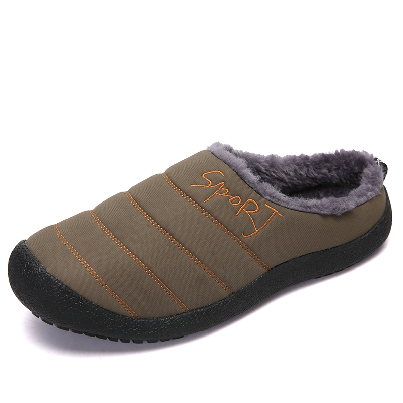 Women’s Warm Waterproof Winter Mules – Cozy Slip-On Shoes with a Non-Slip Sole