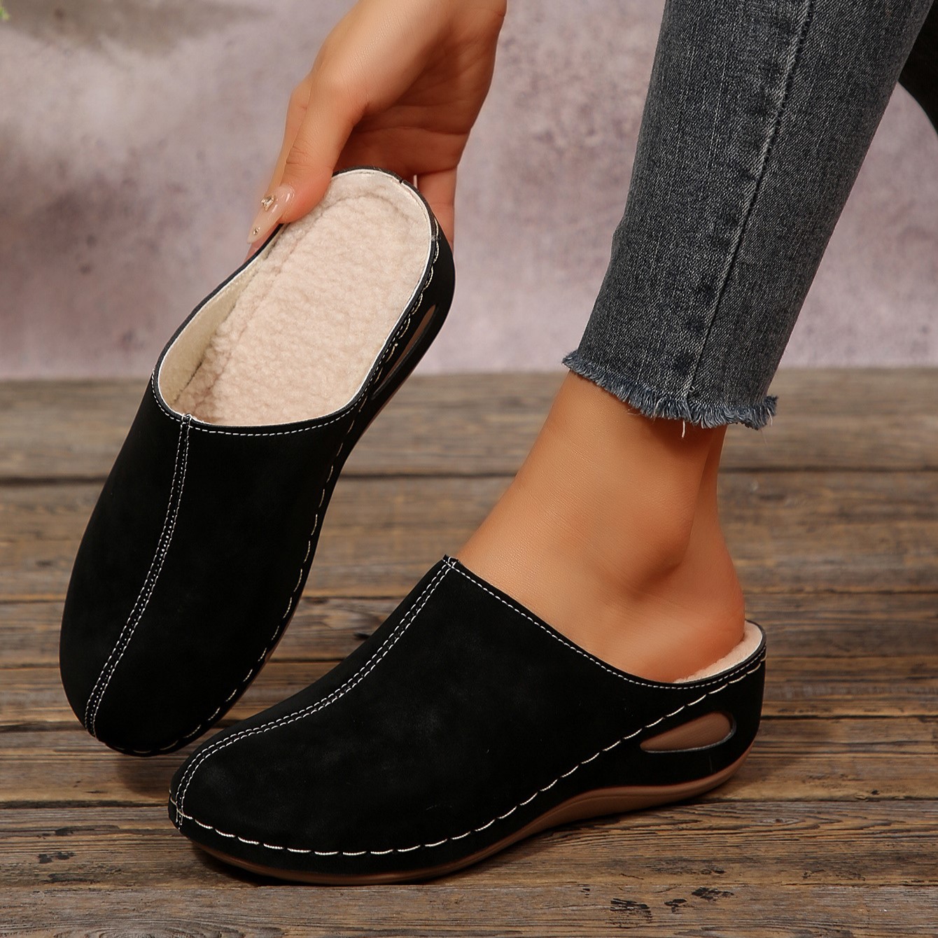 Women's Warm Winter Shoes – Soft Plush Lined Comfort Shoes