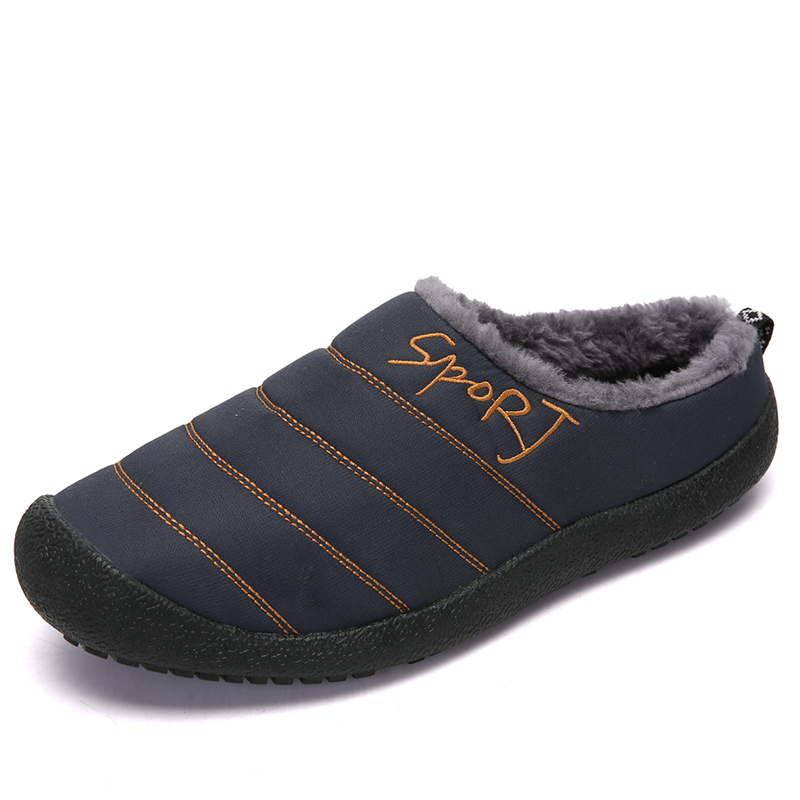 Women’s Warm Waterproof Winter Mules – Cozy Slip-On Shoes with a Non-Slip Sole