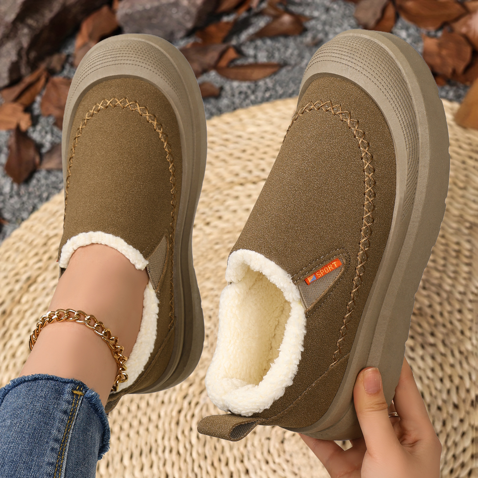 Women’s Warm Fall & Winter Shoes – Comfortable Casual Walking Footwear