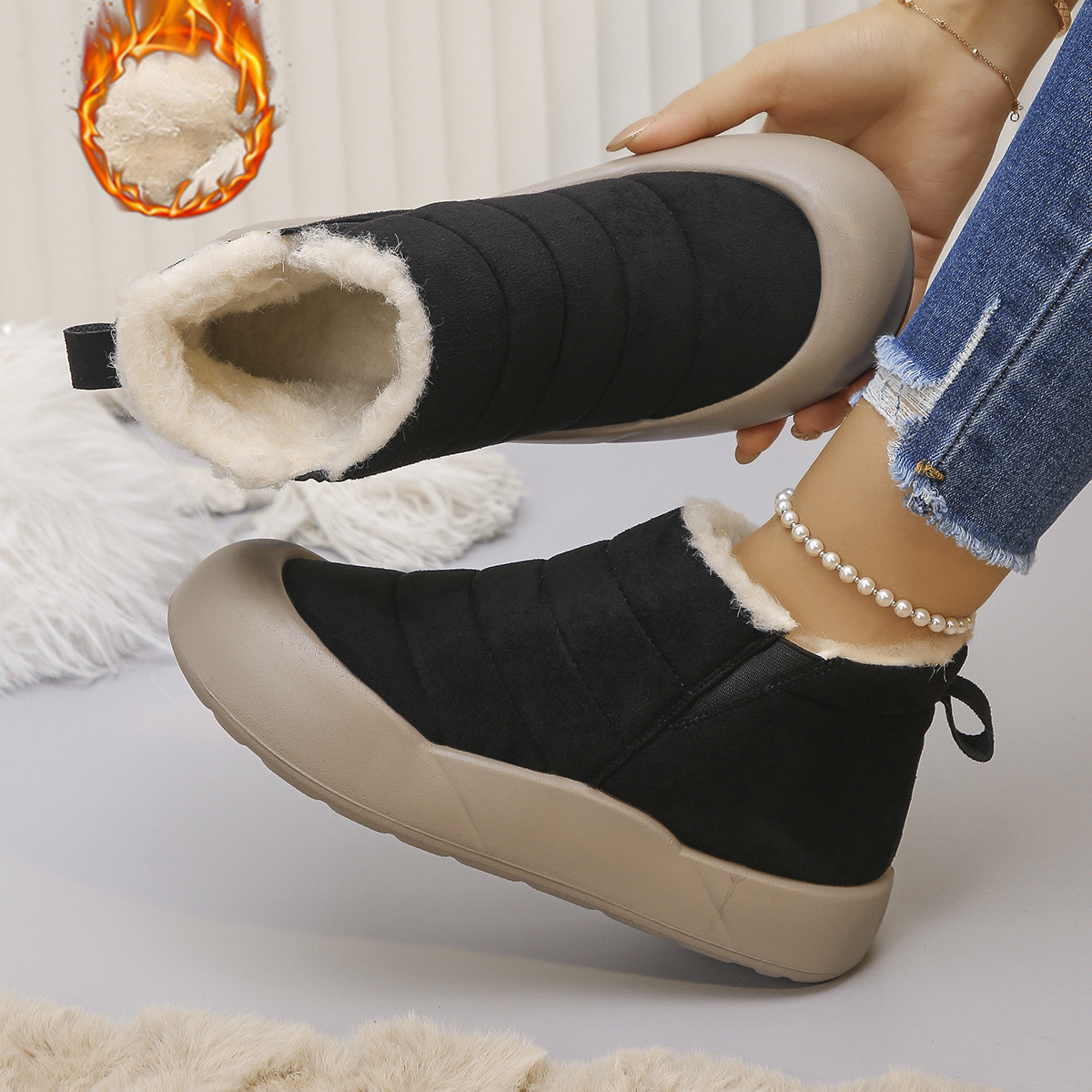 Women’s Warm Winter Snow Boots – Warm, Waterproof Boots for Cold Weather